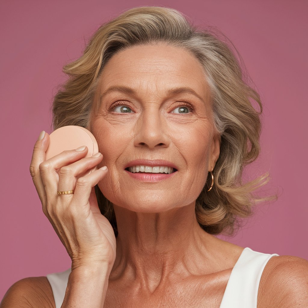 makeup for an older woman