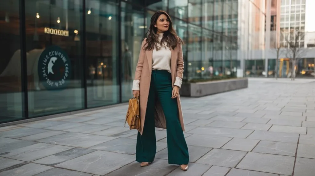 wool trousers women