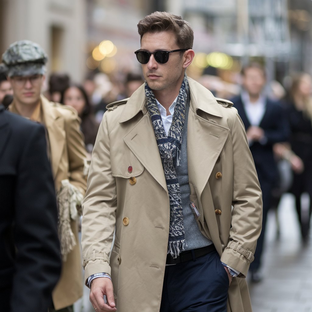 trench&coat​ men